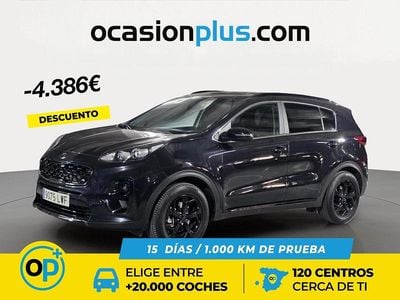 Usado Kia Sportage 136 CV (100 kW) 2022 Negro SUV