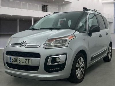 Usado Citroën C3 Picasso Exclusive 99 CV (72 kW) 2017 Gris / plata Monovolumen
