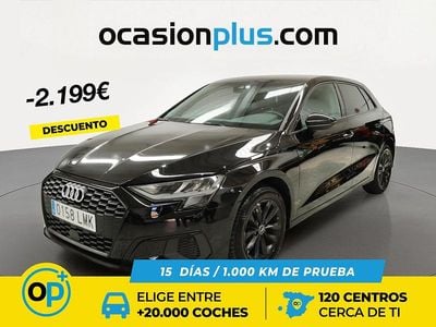 Usado Audi Q3 150 CV (110 kW) 2021 Negro SUV
