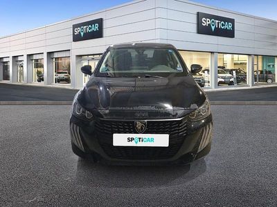 Usado Peugeot 208 Active 100 CV (73 kW) 2024 Negro Utilitario