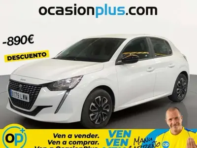 Usado Peugeot 208 Active 75 CV (55 kW) 2022 Blanco Utilitario