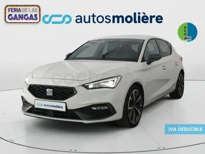 Usado Seat Leon FR 150 CV (110 kW) 2022 Blanco Berlina
