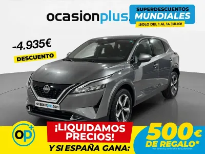 Usado Nissan Qashqai Acenta 190 CV (139 kW) 2024 Gris SUV