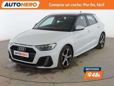 Usado Audi A1 S-Line 116 CV (85 kW) 2019 Blanco Berlina