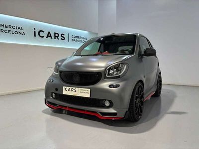 Usado Smart ForTwo Coupé 126 CV (92 kW) 2018 Negro Utilitario