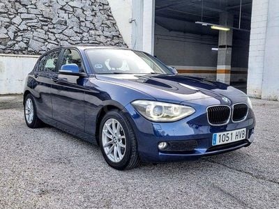 Usado BMW 116 116 CV (85 kW) 2014 Azul Utilitario