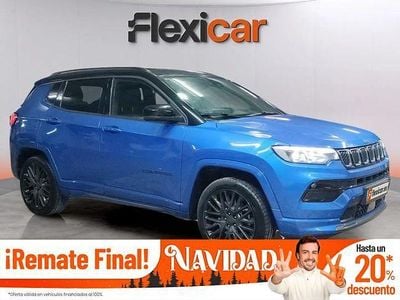 Azul Usado 2021 Jeep Compass SUV | 21.990 € (Precio justo)