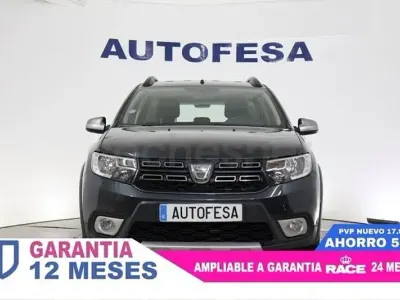 Usado Dacia Logan MCV Stepway 90 CV (66 kW) 2019 Negro Familiar