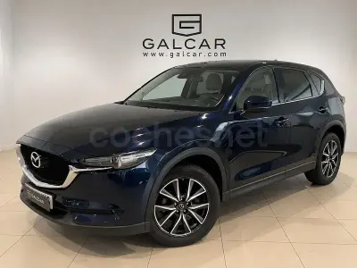 Usado Mazda CX-5 150 CV (110 kW) 2018 Azul SUV