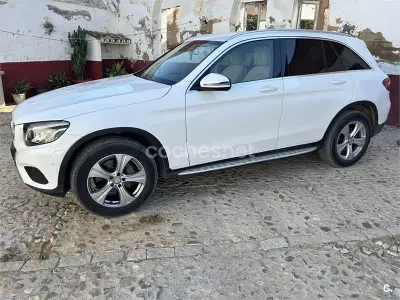 Usado Mercedes GLC220 170 CV (125 kW) 2016 Blanco SUV