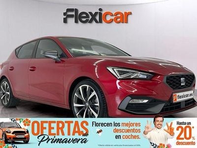 Usado Seat Leon FR 150 CV (110 kW) 2020 Rojo Berlina