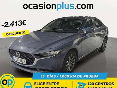 Usado Mazda 3 Prime-Line 140 CV (102 kW) 2025 Gris Berlina