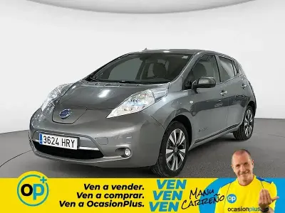 Usado Nissan Leaf Tekna 80 kW (109 CV) 2013 Gris Utilitario