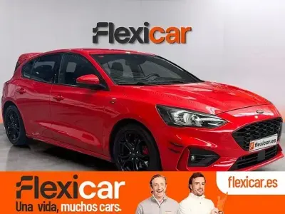 Usado Ford Focus ST-Line 125 CV (91 kW) 2018 Rojo