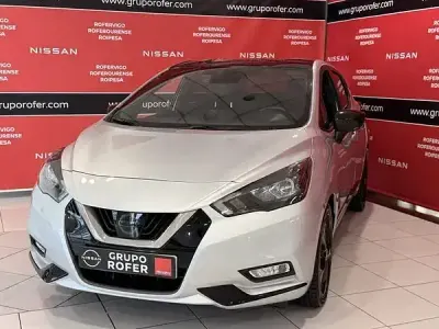 Usado Nissan Micra Acenta 92 CV (67 kW) 2023 Platinum silver (metalizado) Utilitario