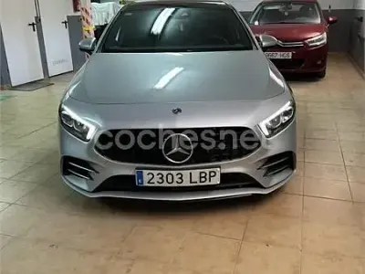 Usado Mercedes A35 AMG 306 CV (225 kW) 2019 Gris / plata Berlina