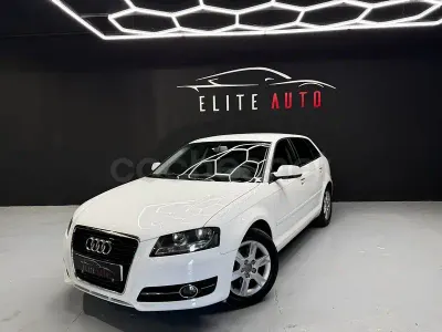 Usado Audi A3 Sportback Attraction 105 CV (77 kW) 2012 Blanco Utilitario