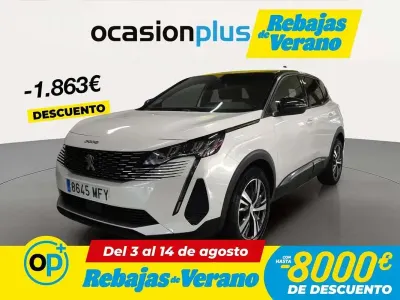 Usado Peugeot 3008 Allure 131 CV (96 kW) 2023 Blanco SUV