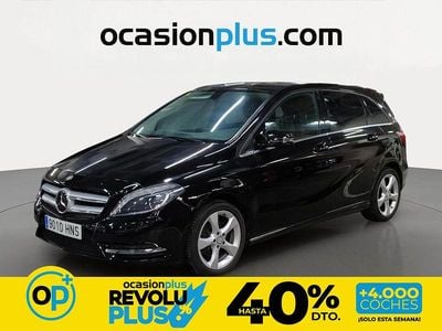 Usado Mercedes B180 109 CV (80 kW) 2013 Negro Monovolumen