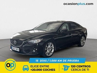 Usado Mazda 6 Luxury 150 CV (110 kW) 2013 Negro Berlina