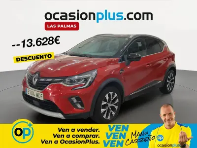 Usado Renault Captur Techno 90 CV (66 kW) 2023 Rojo SUV