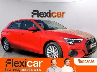 Usado Audi A3 S-Line 150 CV (110 kW) 2021 Rojo Berlina