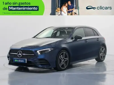 Usado Mercedes A180 116 CV (85 kW) 2020 Azul Berlina