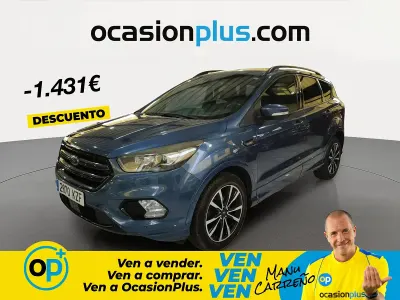 Usado Ford Kuga ST-Line 150 CV (110 kW) 2019 Azul SUV