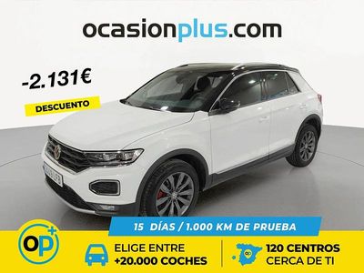 Begagnad VW T-Roc Sportline 150 HK (110 kW) 2020 Vit SUV