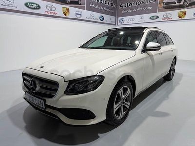 Brugt Mercedes E220 194 HK (142 kW) 2018 Hvid Stationcar