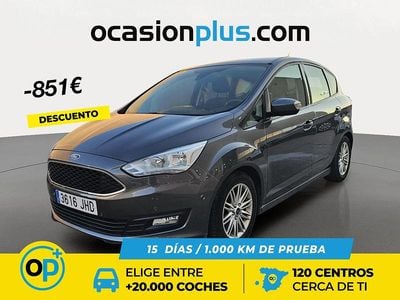 Gris Usado 2015 Ford C-MAX Trend+ Monovolumen | 10.639 € (Precio justo)