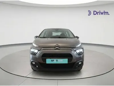 Usado Citroën C3 Feel 83 CV (61 kW) 2021 Gris Utilitario