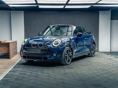 Azul Usado 2019 Mini Cooper S Cabriolet Descapotable | 22.900 € (Un poco caro)