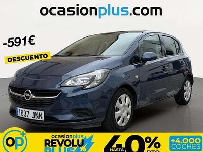 Usado Opel Corsa Expression 75 CV (55 kW) 2016 Azul Utilitario