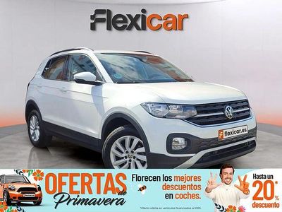 Usado VW T-Cross Advance 110 CV (80 kW) 2022 Blanco SUV
