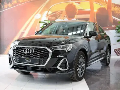 Usado Audi Q3 Sportback S-Line 150 CV (110 kW) 2022 Negro SUV