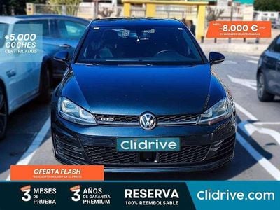 Usado VW Golf VII GTD 184 CV (135 kW) 2015 Gris Utilitario
