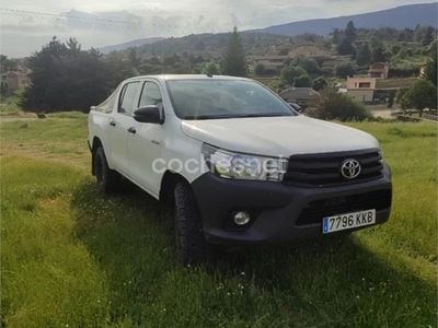 Usado Toyota HiLux 150 CV (110 kW) 2018 Blanco Pickup/Camioneta