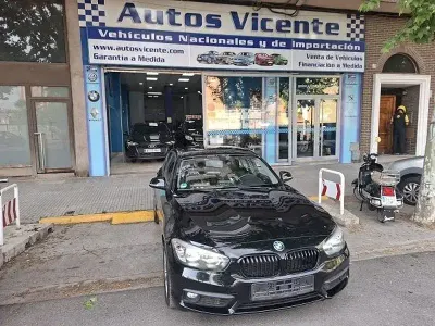 Usado BMW 116 116 CV (85 kW) 2016 Negro Utilitario