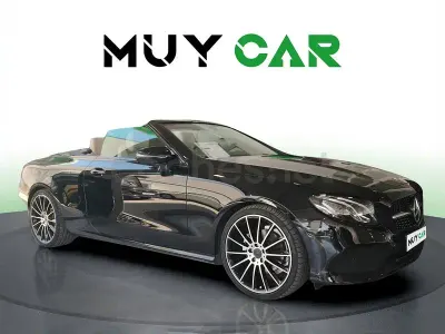 Usado Mercedes E220 194 CV (142 kW) 2020 Negro Descapotable