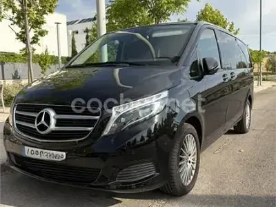 Usado Mercedes V220 Exclusive 163 CV (119 kW) 2019 Negro Monovolumen