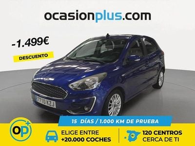 Usado Ford Ka Ultimate 85 CV (62 kW) 2019 Azul Berlina