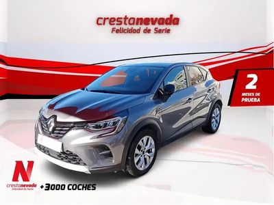 Usado Renault Captur Intens 91 CV (66 kW) 2021 Gris SUV