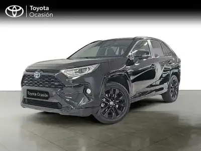 Käytetty Toyota RAV4 Edition 218 HP (160 kW) 2021 Musta Katumaasturi