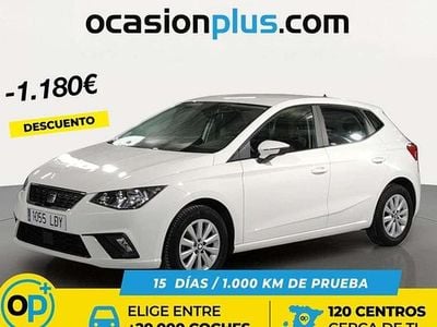 Usado Seat Ibiza Style 116 CV (85 kW) 2020 Blanco Utilitario