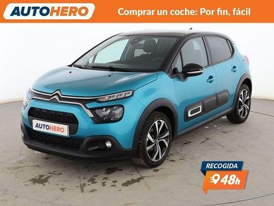 Usado Citroën C3 Shine 102 CV (75 kW) 2022 Azul Utilitario