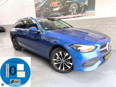 Usado Mercedes C300e 313 CV (230 kW) 2023 Azul Familiar