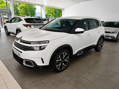 Usado Citroën C5 Aircross Live 131 CV (96 kW) 2020 Blanco SUV