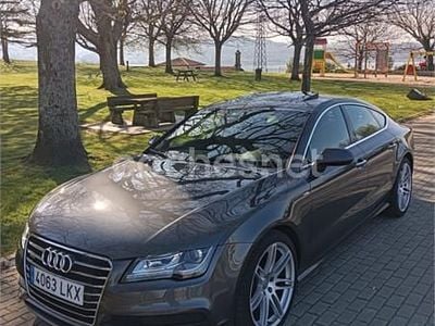 Usado Audi A7 Sportback S-Line 313 CV (230 kW) 2014 Gris / plata Utilitario