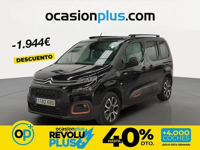 Usado Citroën Berlingo Shine 130 CV (95 kW) 2018 Negro Monovolumen